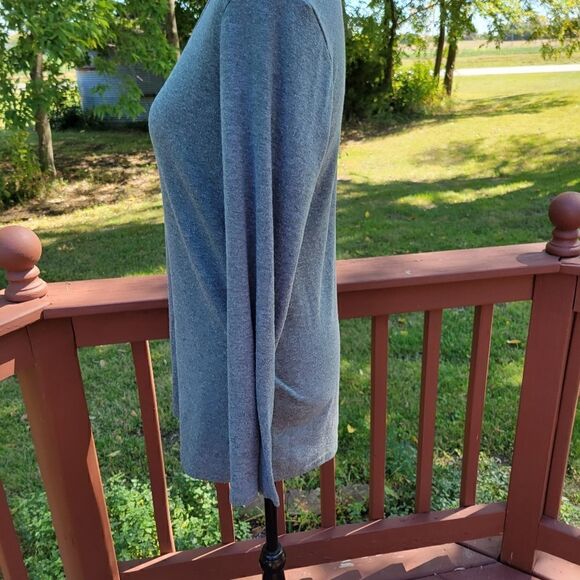 Sinear Ladies Casual Long Sleeve Vneck Blouse Tunic, Med - Picture 7 of 14